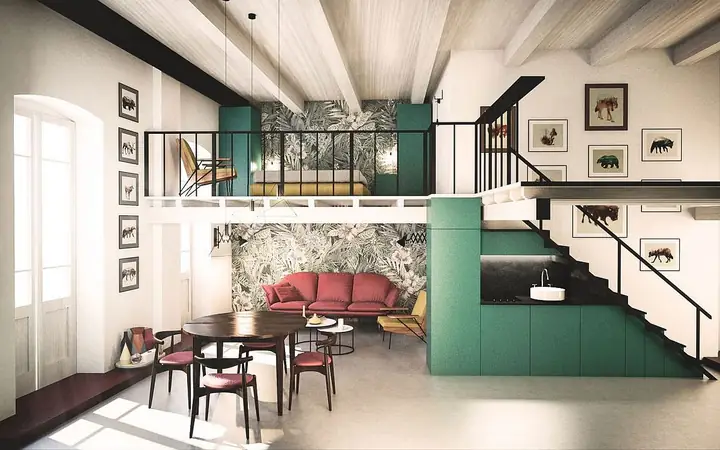 Diện Tích Tầng Gác Lửng