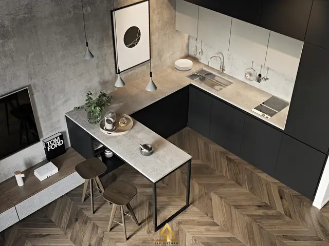 Mẫu Quầy Bar Mini Nhỏ Đẹp