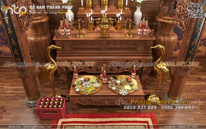 Các Đồ Lễ Đặt Trên Bàn Thờ Các Đồ Lễ Đặt Trên Bàn Thờ