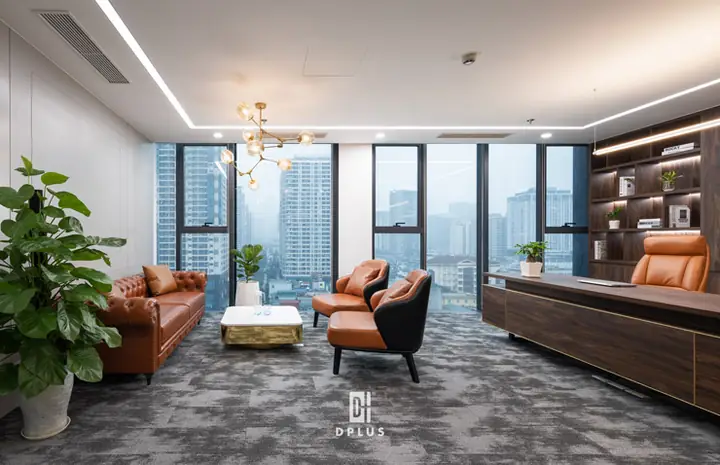 Bố Trí Văn Phòng Lãnh Đạo Sang Trọng, Đẳng Cấp