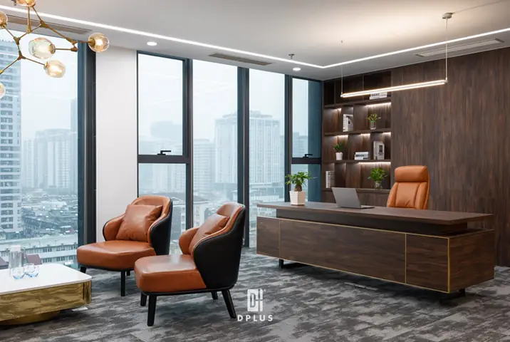 Bố Trí Văn Phòng Lãnh Đạo Sang Trọng, Đẳng Cấp