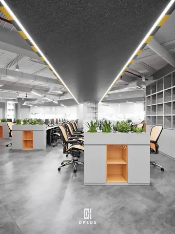 Bố Trí Văn Phòng Làm Việc Lớn Khoa Học