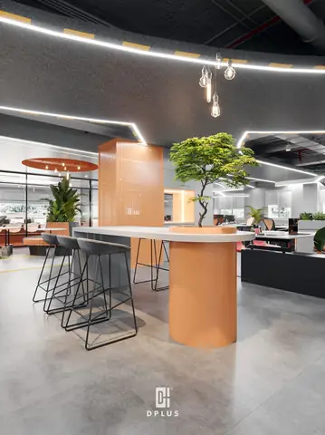 Bố Trí Văn Phòng Làm Việc Lớn Khoa Học