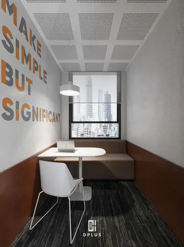 Bố Trí Văn Phòng Làm Việc Không Gian Đóng