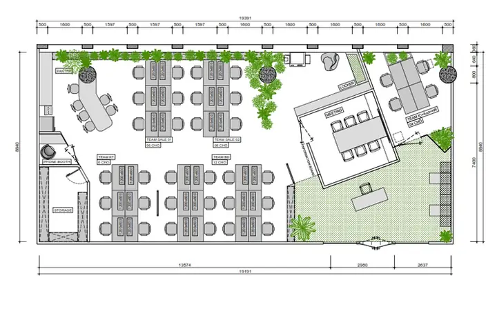 03 Yếu Tố Quan Trọng Ảnh Hưởng Đến Bố Trí Văn Phòng