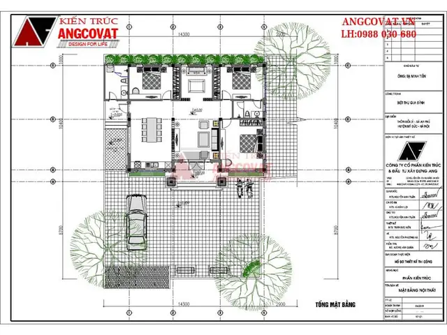 Khám Phá Cách Chia Phòng Trong Nhà Vuông 1 Tầng 3 Phòng Ngủ 130m2 Bt411059