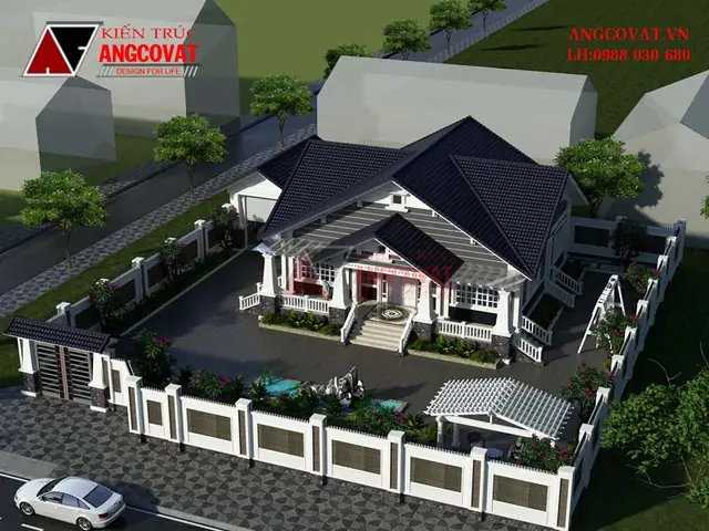 Cách Chia Phòng Nhà Vuông 1 Tầng 3 Phòng Ngủ Ở Hưng Yên: Bt210027