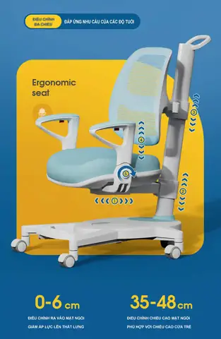 Chọn Ghế Học Sinh Điều Chỉnh Chiều Cao Cho Bé Lớp 1