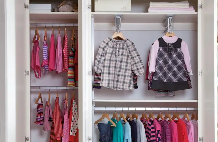 Kích Thước Tủ Quần Áo Dành Cho Trẻ Em