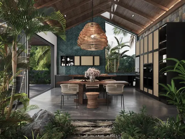 Thiáº¿t Káº¿ Nhà Báº¿p Theo Phong Cách Vintage