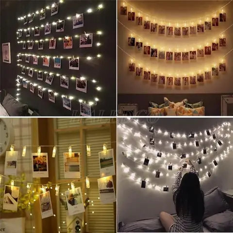 Những Ý Tưởng Trang Trí Phòng Bằng Dây Đèn Led Treo Ảnh Cực Xinh Những Ý Tưởng Trang Trí Phòng Bằng Dây Đèn Led Treo Ảnh Cực Xinh