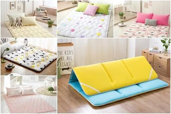 Chọn Nệm Nhỏ Xinh Cho Phòng Ngủ Nhỏ Không Giường