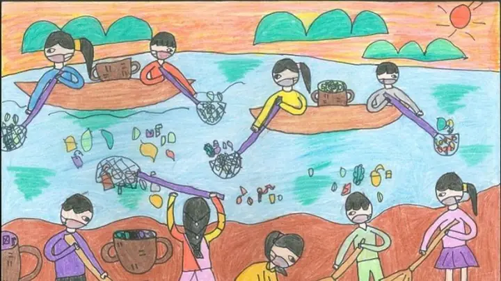 Ý Tưởng Vẽ Tranh Thông Điệp Bảo Vệ Nguồn Nước, Biển Cả Ý Tưởng Vẽ Tranh Thông Điệp Bảo Vệ Nguồn Nước, Biển Cả