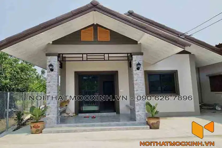 Một Số Mẫu Cải Tạo Nhà Cấp 4 Thành Biệt Thự Mái Dốc Một Số Mẫu Cải Tạo Nhà Cấp 4 Thành Biệt Thự Mái Dốc