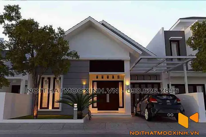 Một Số Mẫu Cải Tạo Nhà Cấp 4 Thành Biệt Thự Mái Dốc Một Số Mẫu Cải Tạo Nhà Cấp 4 Thành Biệt Thự Mái Dốc