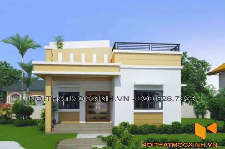 Một Số Mẫu Cải Tạo Nhà Cấp 4 Thành Biệt Thự Mái Bằng Một Số Mẫu Cải Tạo Nhà Cấp 4 Thành Biệt Thự Mái Bằng