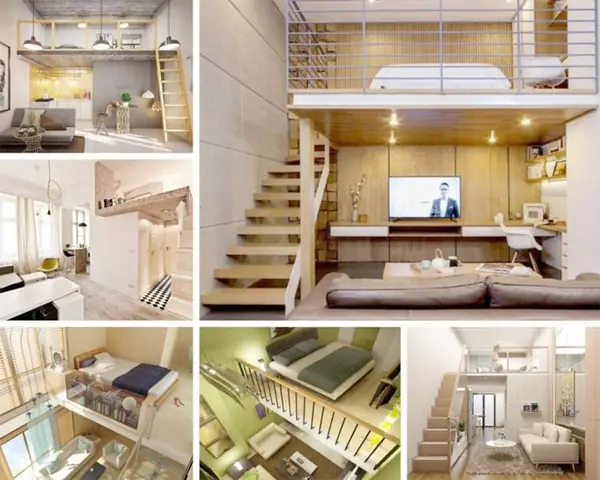 Cách 6:thiết Kế Nội Thấtthêm Gác Lửng Phòng Khách