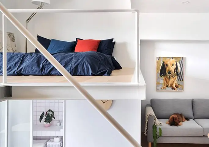 Cách 2: Sử Dụng Gác Xếp Để Làm Phòng Ngủ