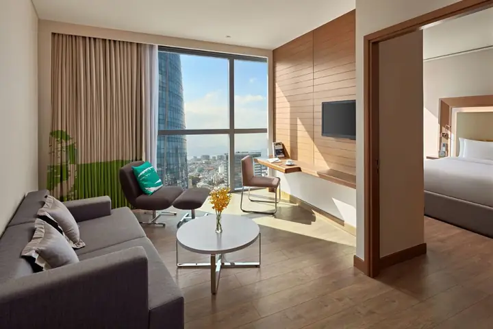 Căn Hộ 1 Phòng Ngủ Không Ban Công