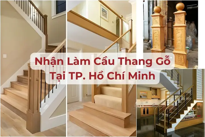 Cầu Thang Gỗ Tự Nhiên
