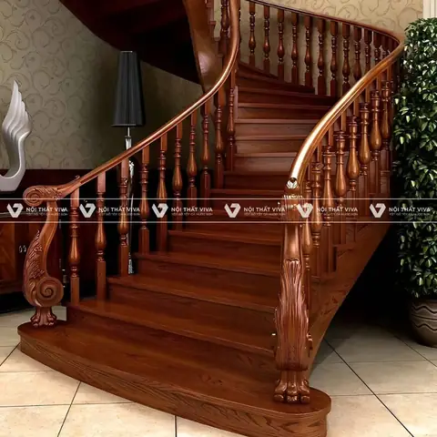 Vật Liệu Phổ Biến Khi Chế Tác Cầu Thang Gỗ