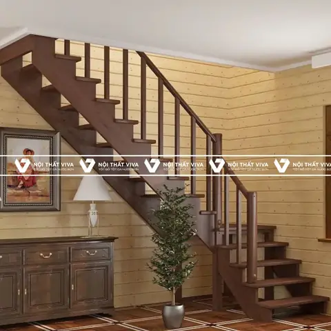 Cầu Thang Gỗ Là Bộ Mặt Mang Tính Thẩm Mỹ Trong Nội Thất