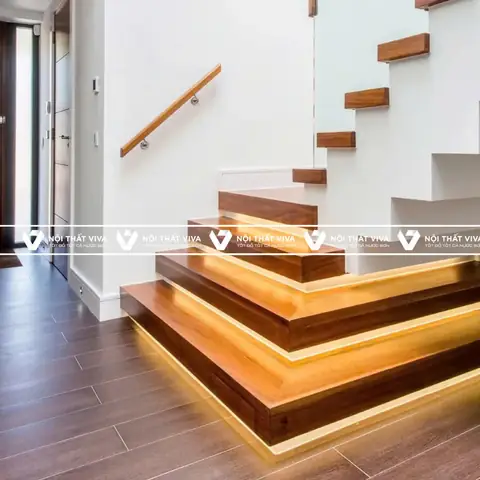 Cầu Thang Gỗ Tự Nhiên