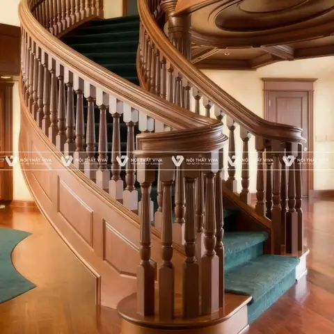 Vật Liệu Phổ Biến Khi Chế Tác Cầu Thang Gỗ
