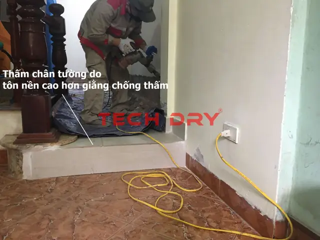 Chân Tường Bị Thấm Nước