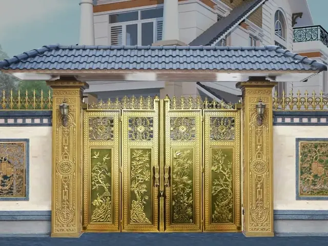 Chiều Cao Cổng Nhà Theo Phong Thủy Chiều Cao Cổng Nhà Theo Phong Thủy