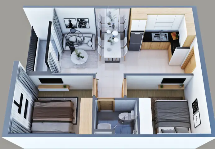 Tối Ưu Không Gian Chung Cư 2 Phòng Ngủ Giá Rẻ Tphcm Hiệu Quả Tối Ưu Không Gian Chung Cư 2 Phòng Ngủ Giá Rẻ Tphcm Hiệu Quả