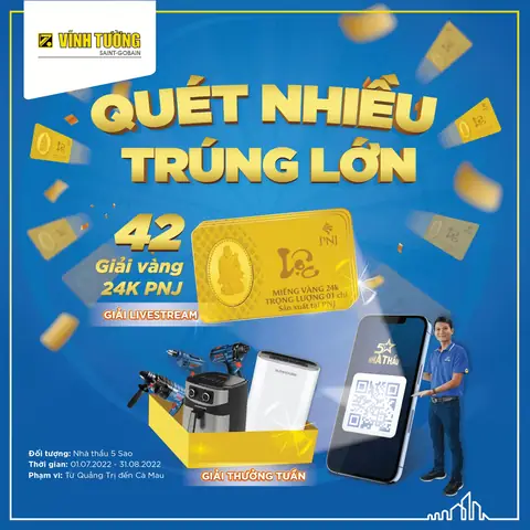 Chương Trình Khuyến Mãi Quét Nhiều Trúng Lớn Cực Hot!!!