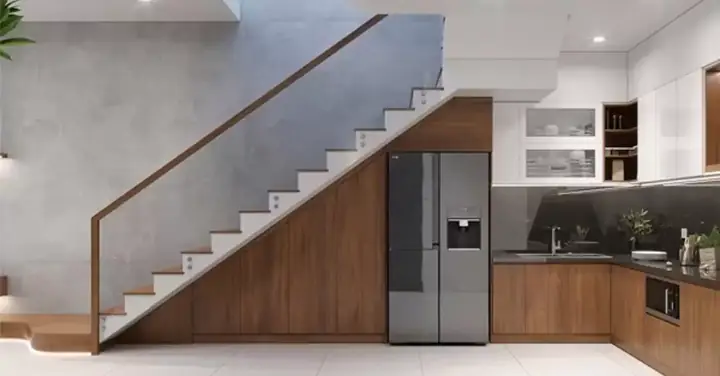 Có Nên Đặt Bếp Cạnh Cầu Thang Hay Không? Có Nên Đặt Bếp Cạnh Cầu Thang Hay Không?
