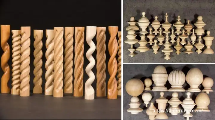 Ứng Dụng Của Sản Phẩm Tiện Gỗ Gia Công