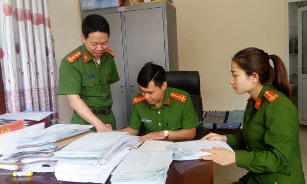 Công an xã là nơi giải quyết thủ tục hành chính về xác nhận nhân thân