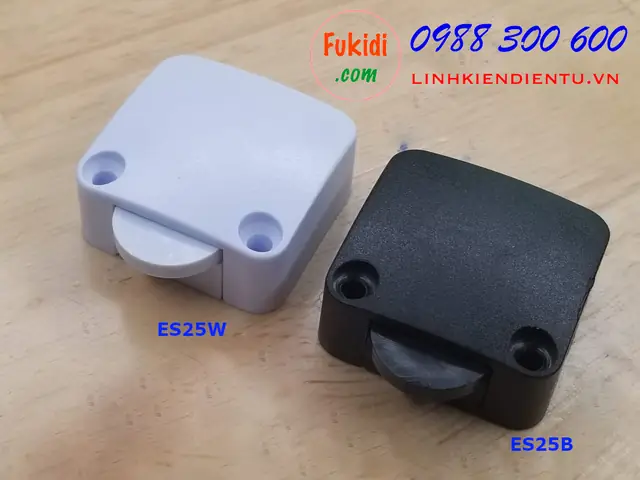 Công Tắc Đóng Mở Đèn Cho Tủ Quần Áo, Tủ Bếp 2a 250v Màu Đen Esw25b Công Tắc Đóng Mở Đèn Cho Tủ Quần Áo, Tủ Bếp 2a 250v Màu Đen Esw25b