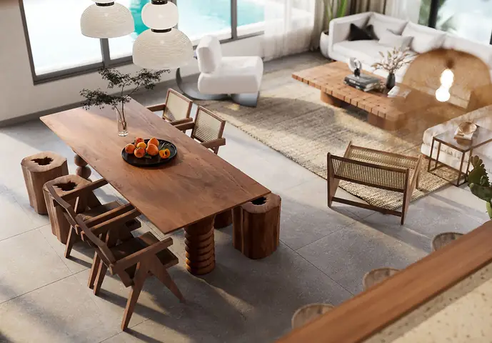 Mẫu Thiết Kế Nội Thất Theo Phong Cách Boho