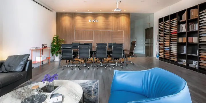 Phòng Trưng Bày Mẫu Vật Liệu Tại Eke