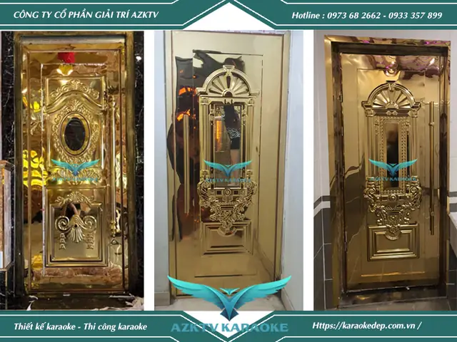 Mẫu Cửa Cách Âm Inox Cao Cấp Sang Trọng