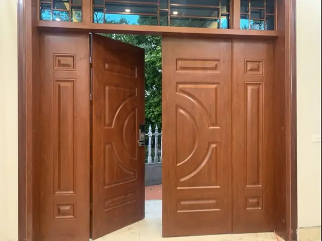 Mẫu Cửa Nhà Cấp 4 Bằng Gỗ