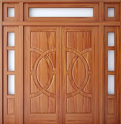 Top 20 Mẫu Cửa Gỗ 4 Cánh Mặt Tiền Đẹp