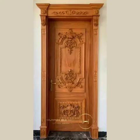 Chất Lượng Gỗ Gõ Đỏ Làm Cửa Tại Huỳnh Gia Mộc