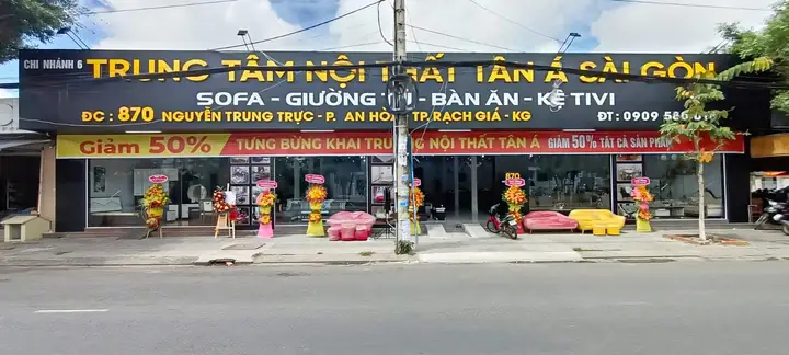 Cửa Hàng Nội Thất Tại Rạch Giá Kiên Giang
