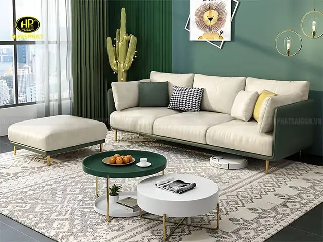 Sofa Băng Vải Cao Cấp Hiện Đại H-219