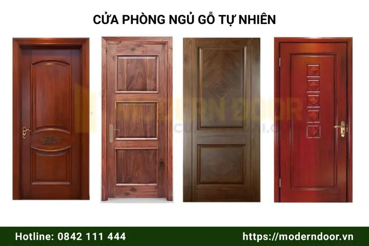 Cửa Phòng Ngủ Làm Từ Gỗ Tự Nhiên