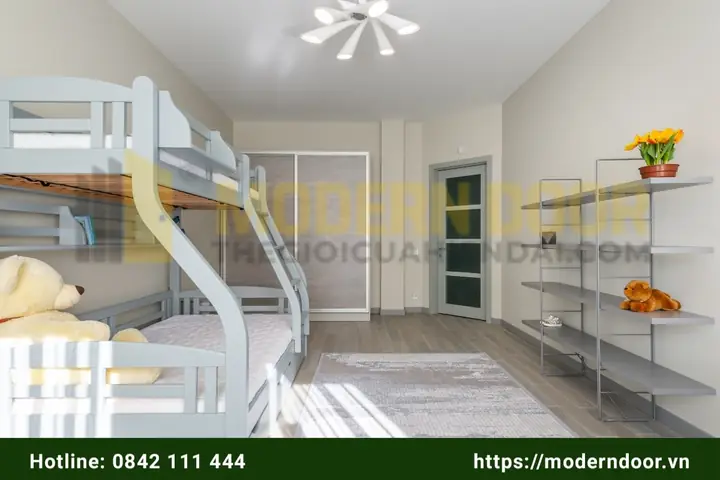 Mẫu Cửa Phòng Nhôm Kính