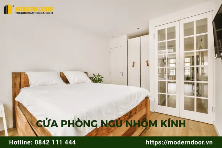 Mẫu Cửa Phòng Nhôm Kính