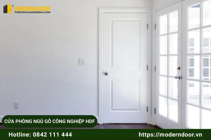 Mẫu Cửa Phòng Ngủ Gỗ Hdf