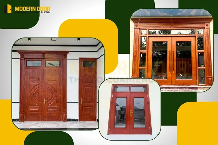 Cửa Phòng Ngủ Thép Vân Gỗ