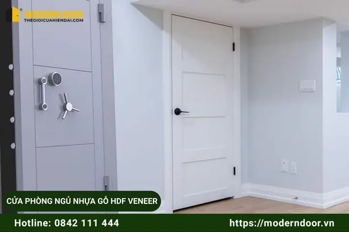 Cửa Phòng Ngủ Gỗ Hdf Phủ Veneer